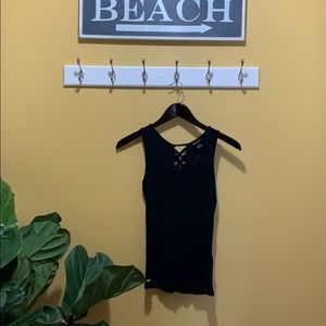 Guess black tank top